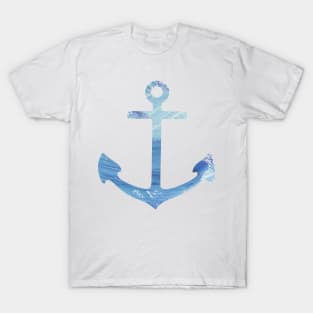 BLUE PAINT ANCHOR T-Shirt